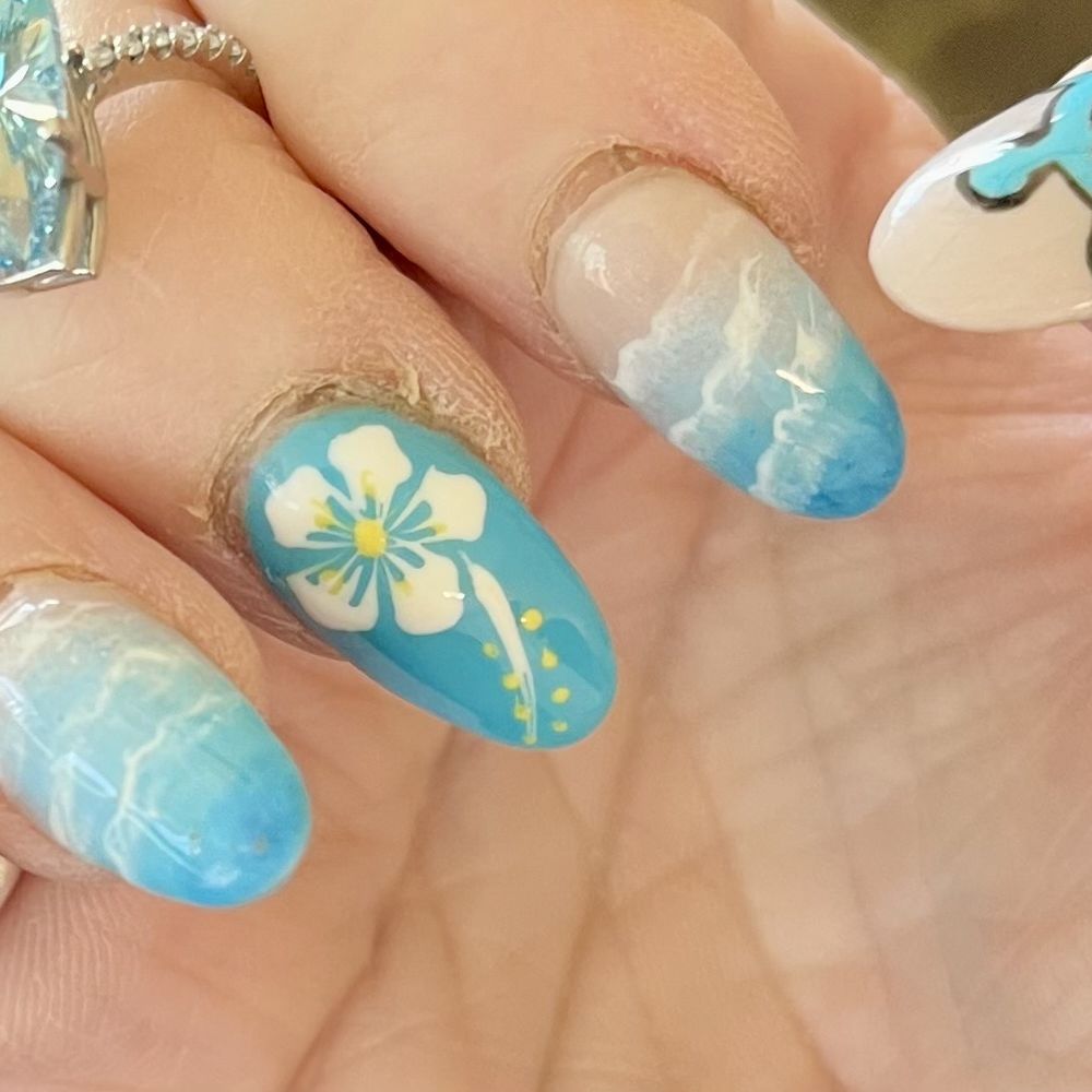 Amazing work by Leo at Grace Nails Marietta Ga