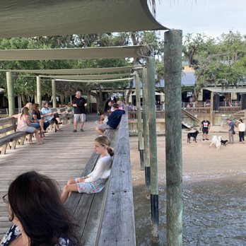 Caps On The Water - This is the waiting area - Seafood Near Me - St Augustine, Florida