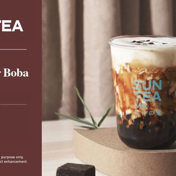 SunTea - Brown Sugar Boba Fresh Milk - Bubble Tea Near Me - Los Angeles, California