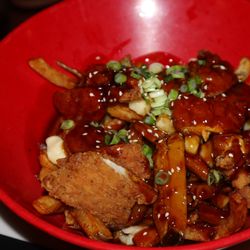 Dunn's - If you know of something better than the General Tao poutine I don't want to hear it.