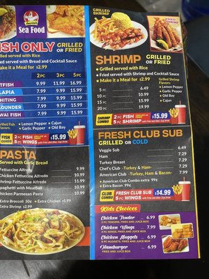 Menu photo 1 America's Buffalo Wings Suffolk, VA