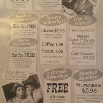 Cafe 50's - Menu - Diners Near Me - Los Angeles, California Cafe 50's - Menu - Diners Near Me - Los Angeles, California