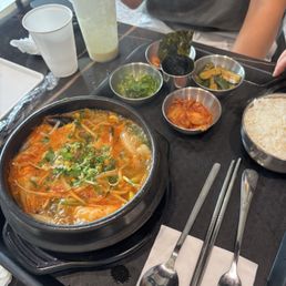 Korean spicy soup