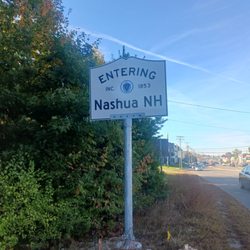 City of Nashua - Entering Nashua, NH from Tyngsborough, MA