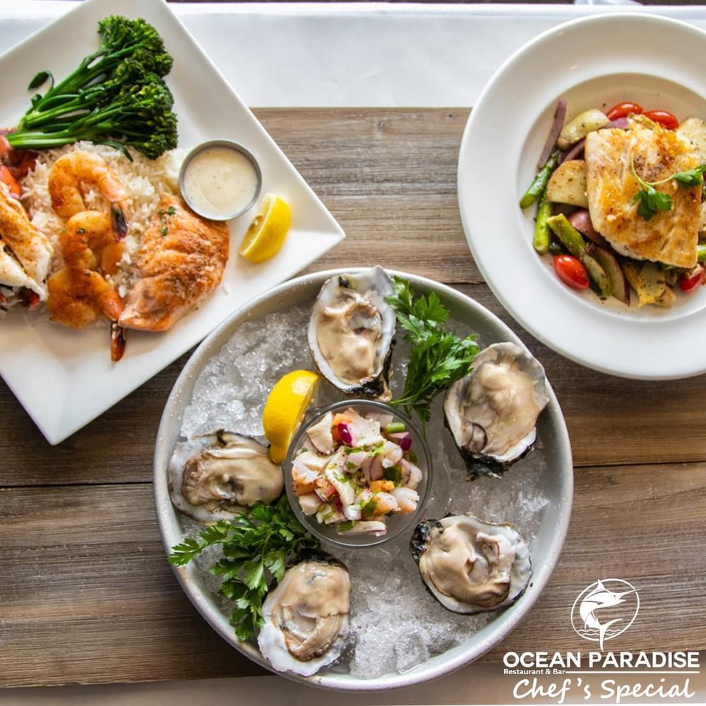Social spots from Ocean Paradise Restaurant & Bar