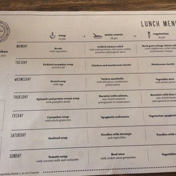 Fitagain Café - Lunch Menu October 10-16 served 12-20:00 - Breakfast & Brunch Near Me - Kraków, Massachusetts Fitagain Café - Lunch Menu October 10-16 served 12-20:00 - Breakfast & Brunch Near Me - Kraków, Massachusetts