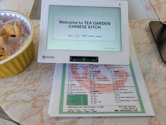 Menu photo 1 Tea Garden Chinese Kitchen Los Gatos, CA Menu photo 1 Tea Garden Chinese Kitchen Los Gatos, CA