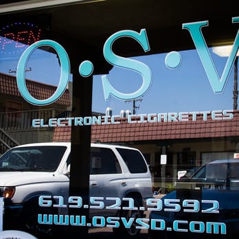 OSV Vape Shop - Storefront window - Vape Shops Near Me - San Diego, California OSV Vape Shop - Storefront window - Vape Shops Near Me - San Diego, California