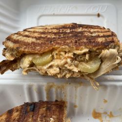 The Juice Pod Lansdale - Buff Chick Panini inside view.