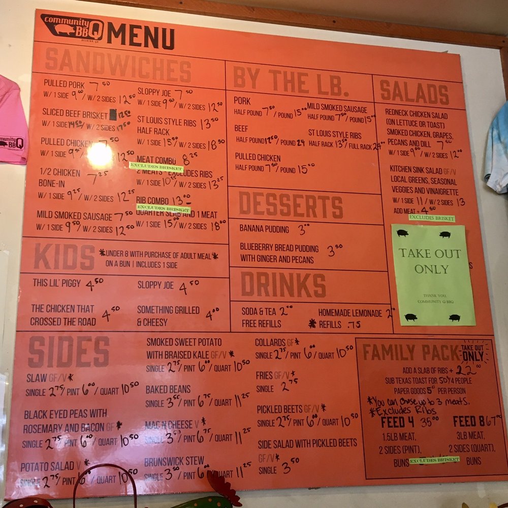 Community Q BBQ - Barbeque Near Me - Decatur, Georgia