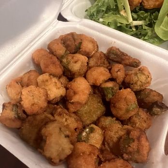 Garners Ferry Seafood & More - Fried Okra - Seafood Near Me - Columbia, South Carolina Garners Ferry Seafood & More - Fried Okra - Seafood Near Me - Columbia, South Carolina