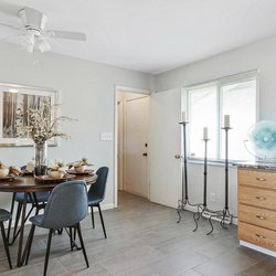Staging with a Touch of Class - Kitchen/ All furniture and accessories are provided by Staging with a touch of class!