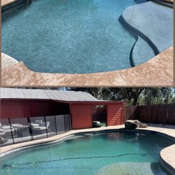 Glacier Pools - algae cleanup