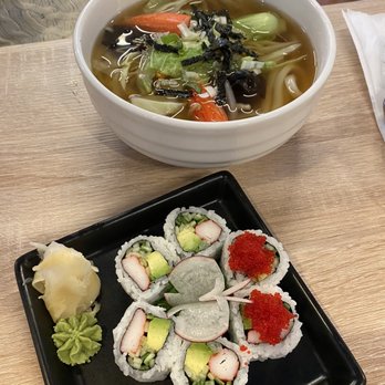 Araya Sushi - Udon & California Roll Combo - Sushi Bars Near Me - Markham, Ontario