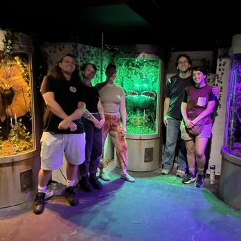 MindEscape - group in front of colorful magical plants - Escape Games Near Me - Philadelphia, Pennsylvania MindEscape - group in front of colorful magical plants - Escape Games Near Me - Philadelphia, Pennsylvania