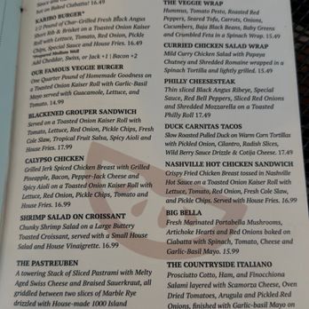 Cafe Karibo - Menu - Seafood Near Me - Fernandina Beach, Florida