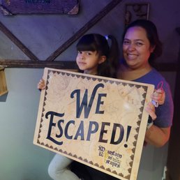 We escaped!