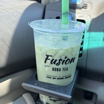 Fusion - Honeydew milk tea - Coffee & Tea Near Me - Rancho Cordova, California Fusion - Honeydew milk tea - Coffee & Tea Near Me - Rancho Cordova, California