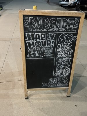 Menu photo 4 Barcade Detroit, MI