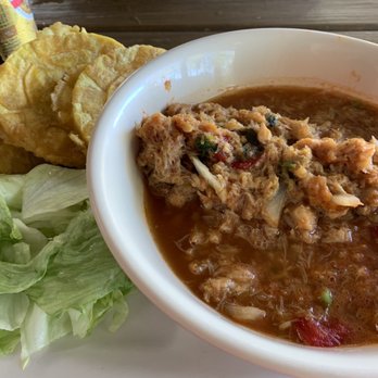El Triangulo Sea Food I - Crab missing the asked for rice - Seafood Near Me - Guayanilla, Puerto Rico