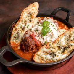 The River Tap & Grill - Meatball appetizer