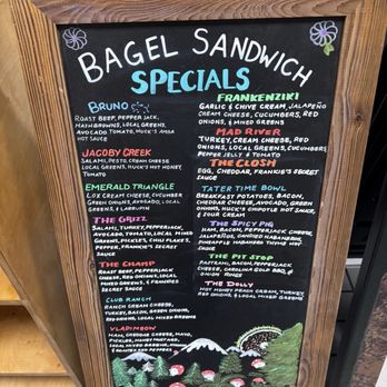 Frankie's NY Bagels - Bagel sandwich specials - Bagels Near Me - Eureka, California Frankie's NY Bagels - Bagel sandwich specials - Bagels Near Me - Eureka, California