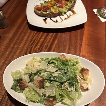 Seasons 52 - Avocado Toast and Romaine Caesar - New American Near Me - Memphis, Tennessee