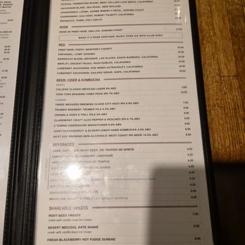 The Kettle - Wine list - Diners Near Me - Manhattan Beach, California