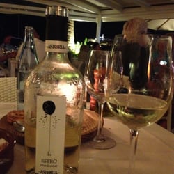 Trattoria del Mar - Castle Ibiza in the background