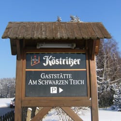 Gaststätte Am Schwarzem Teich - Köstritzer - immer ein Genuß