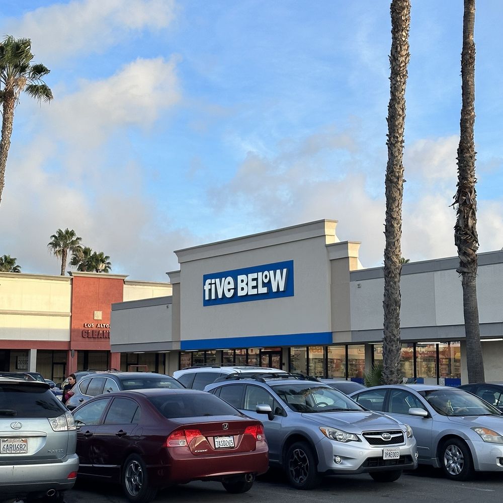 Five Below - outside - Discount Store Near Me - Long Beach, California Five Below - outside - Discount Store Near Me - Long Beach, California