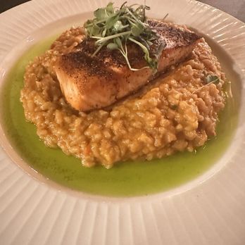 Fraîche - Salmon risotto - French Near Me - Washington, DC, District of Columbia Fraîche - Salmon risotto - French Near Me - Washington, DC, District of Columbia
