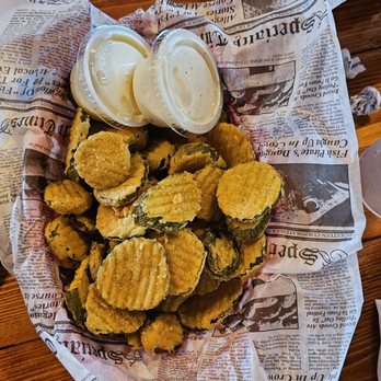 Tin Whiskey Southern Kitchen & Still - Fried pickles!!! - Beer, Wine & Spirits Near Me - Cocoa, Florida Tin Whiskey Southern Kitchen & Still - Fried pickles!!! - Beer, Wine & Spirits Near Me - Cocoa, Florida