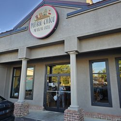 Pueblo Chico Mexican Grill - The building where the restaurant is located.