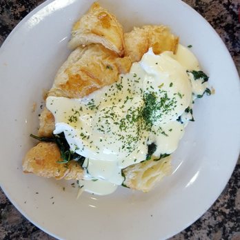 Our Daily Bread - Salem - Eggs florentine on the fluffiest croissant! - Breakfast & Brunch Near Me - Salem, Virginia Our Daily Bread - Salem - Eggs florentine on the fluffiest croissant! - Breakfast & Brunch Near Me - Salem, Virginia