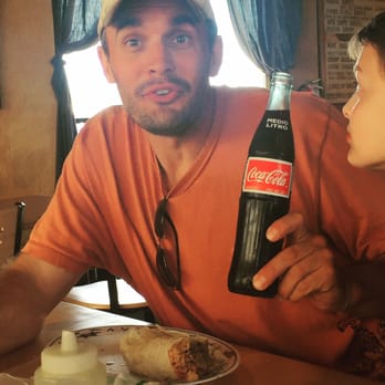 Tacos Jalisco - Enjoying a coke and super burrito - Mexican Near Me - Vallejo, California