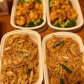 Lin's Asian Cuisine - Shrimp Lo Mein n walnut shrimp - Asian Fusion Near Me - Miramar Beach, Florida Lin's Asian Cuisine - Shrimp Lo Mein n walnut shrimp - Asian Fusion Near Me - Miramar Beach, Florida