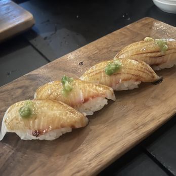 Uchibā Austin - hamachi nigiri - Cocktail Bars Near Me - Austin, Texas