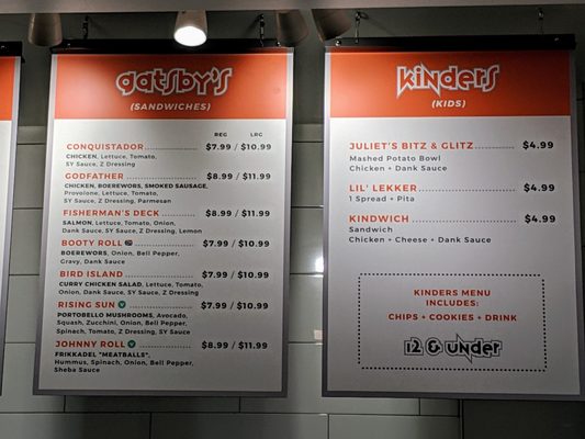 Menu photo 5 Zunzi's Atlanta, GA