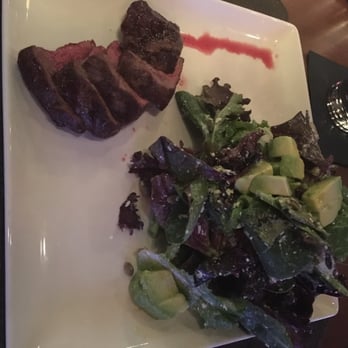 Cafe ML - Flat iron steak salad $18 - Cafes Near Me - Bloomfield Township, Michigan