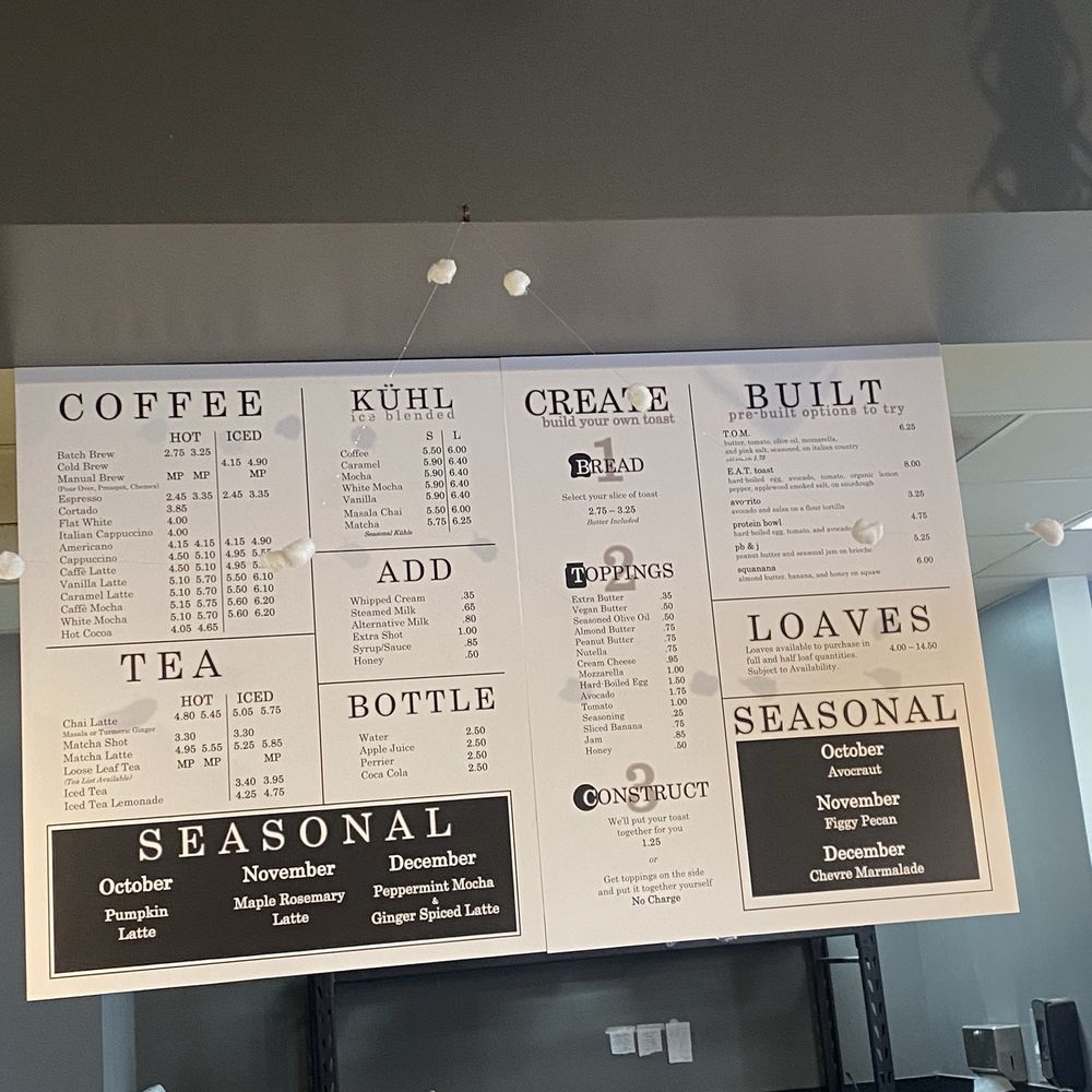 Brot Coffee - Menu - Coffee & Tea Near Me - Orange, California