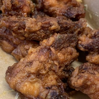 Katsu Bar - Korean Gang Jung (Tender bites) Chicken with spicy garlic soy - Burgers Near Me - Cerritos, California Katsu Bar - Korean Gang Jung (Tender bites) Chicken with spicy garlic soy - Burgers Near Me - Cerritos, California