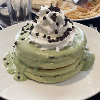 Lady C’s - Green tea soufflé pancakes - Breakfast & Brunch Near Me - Tarzana, California Lady C’s - Green tea soufflé pancakes - Breakfast & Brunch Near Me - Tarzana, California