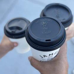 James Coffee - My first "coffee" experience with my kids. What a special experience! The hot chocolate gives them the vibe.
