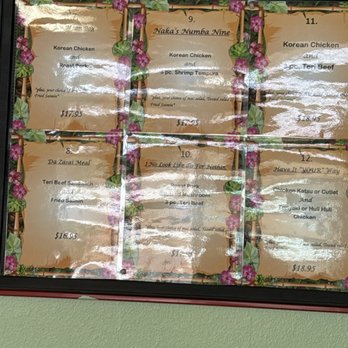 Bobbie's - Beautiful menus - Hawaiian Near Me - Hanapepe, Hawaii