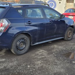 It fits a regular space like a sedan, but just like all the other reviews say: It's an SUV based on size. They upcharge you $6 a day.
