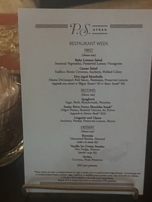 Menu photo 4 P.S. Steak Minneapolis, MN
