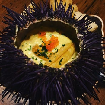 Vaca - Erizos con Huevo ($16) - Tapas/Small Plates Near Me - Costa Mesa, California