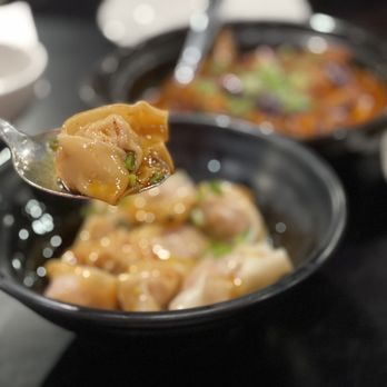 Chengdu Taste - Wontons with Red Chili Sauce - Szechuan Near Me - Honolulu, Hawaii