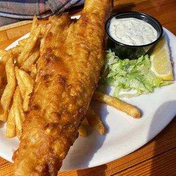 Ithaca Ale House - Fish & chip with FF's - New American Near Me - Ithaca, New York